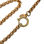 Chanel Vintage CC Logo Rogue Chain Necklace Gold Plated — view 4