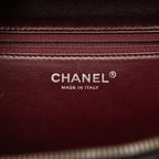 Chanel Quilted CC Logo Boss Sling Bag Chain 2-Way Black Lambskin — view 6