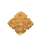 Chanel Vintage Diamond Brooch Gold Plated Faux Pearl — view 2