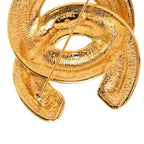 Chanel Quilted CC Logo Brooch Gold Plated — view 3