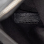 Saint Laurent Logo Shoulder Bag Cross Crossbody Black Leather — view 6