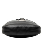 Saint Laurent Logo Shoulder Bag Cross Crossbody Black Leather — view 3