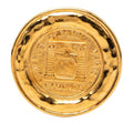 Chanel 31 Rue Cambon Vintage Brooch Gold Plated