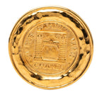 Chanel 31 Rue Cambon Vintage Brooch Gold Plated