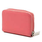 Chanel CC Logo Coin Purse Pink Caviar Leather — view 2