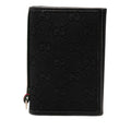 Gucci GG Canvas Card Case Business Holder Black
