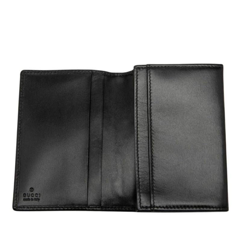Gucci GG Canvas Card Case Business Holder Black — view 4