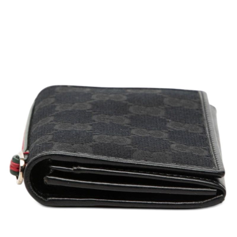 Gucci GG Canvas Card Case Business Holder Black — view 3