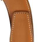 Hermes Constance Belt Reversible 70 Black Beige Box Calf — view 6