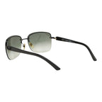 Gucci Interlocking Rimless Sunglasses S Black Acetate Metal 1- Eyewear — view 2