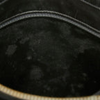 Chanel CC Logo Chain Tote Shoulder Bag Black Caviar Leather — view 9