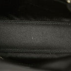 Dior Crystal Cannage Lady Dior Mini 2-Way Shoulder Bag Black Satin — view 8