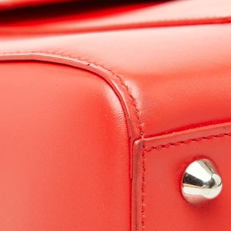 Dior 2-Way Shoulder Bag Red Leather — view 5