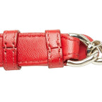 Diorama Chain Shoulder Bag Red Leather — view 8