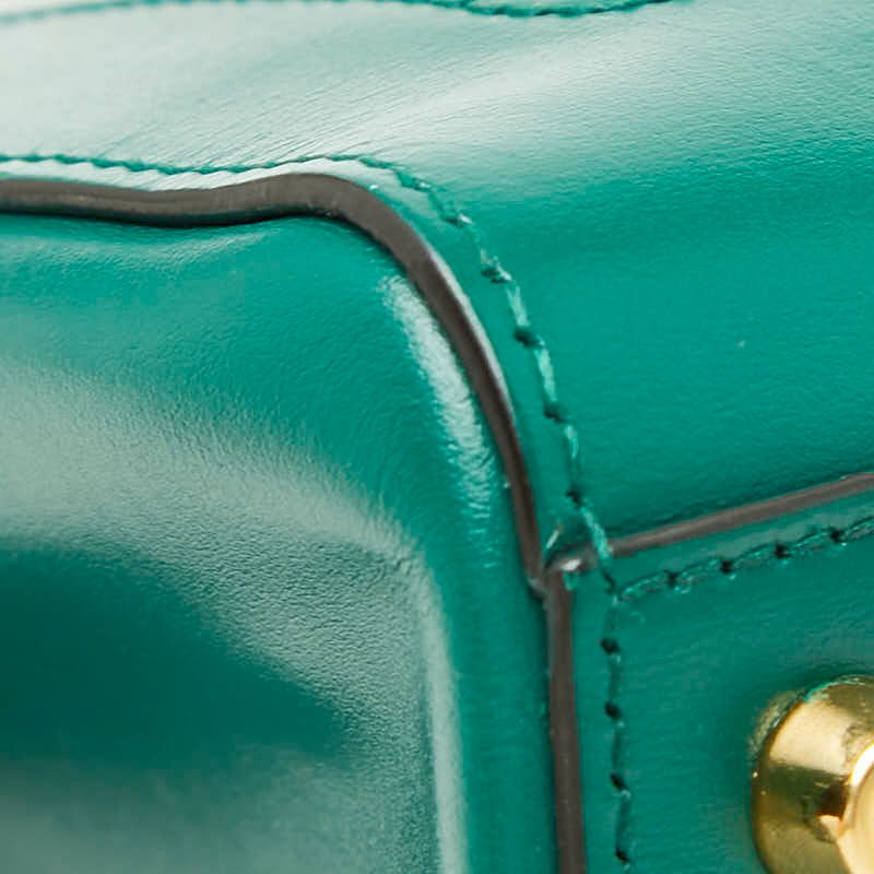 Gucci Jackie Handbag Green Leather — view 5