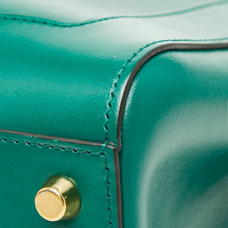 Gucci Jackie Handbag Green Leather — view 4