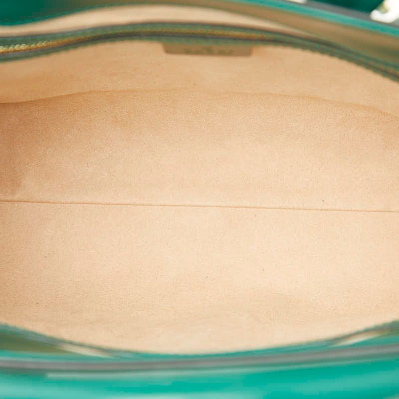 Gucci Jackie Handbag Green Leather — view 8