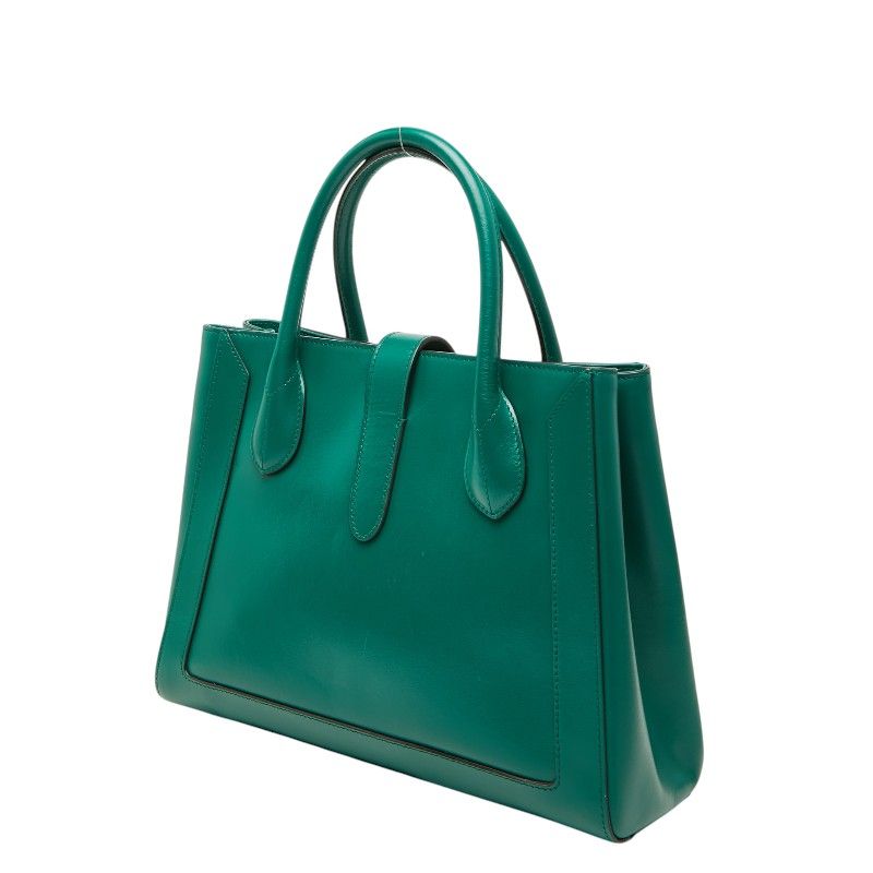 Gucci Jackie Handbag Green Leather — view 2