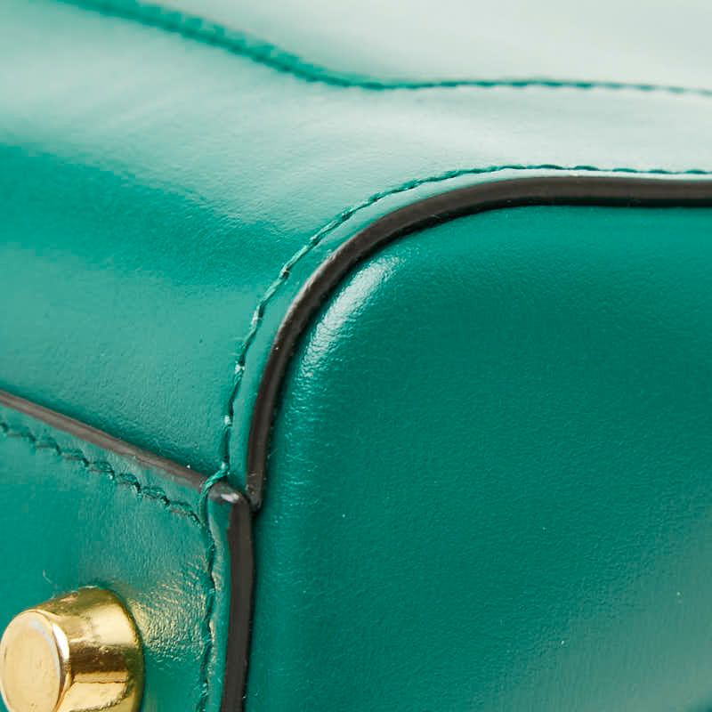 Gucci Jackie Handbag Green Leather — view 6