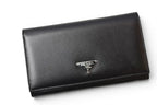 Prada Wallet Saffiano Leather Nero Black Vintage — view 2