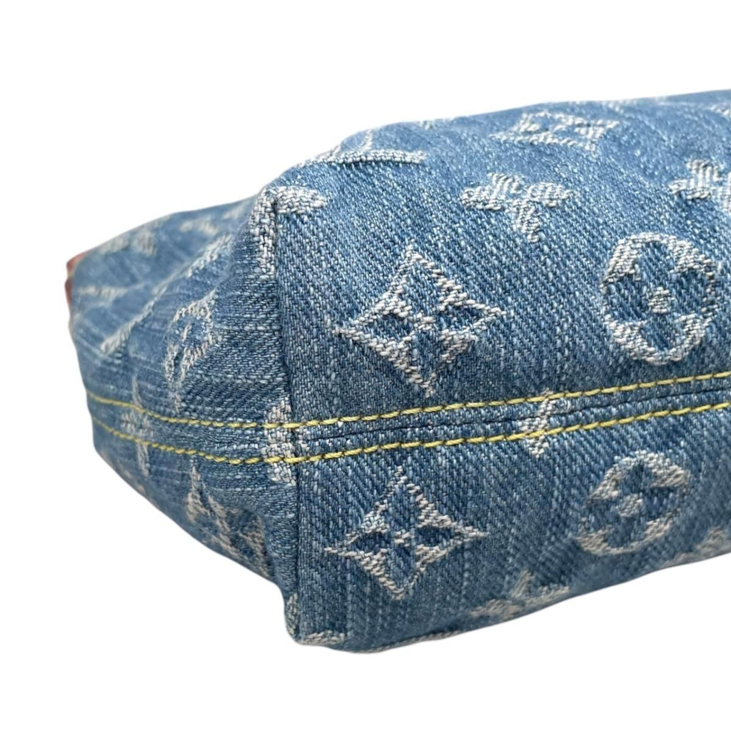 Louis Vuitton Handbag Pochette Hills Monogram Denim Blue — view 6