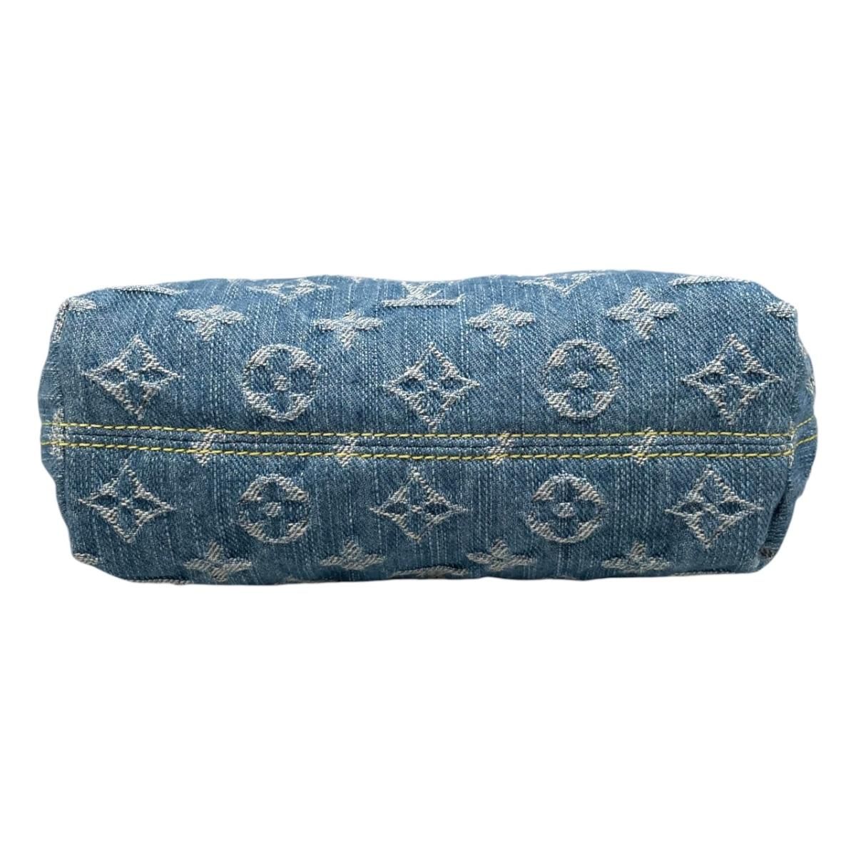 Louis Vuitton Handbag Pochette Hills Monogram Denim Blue — view 5
