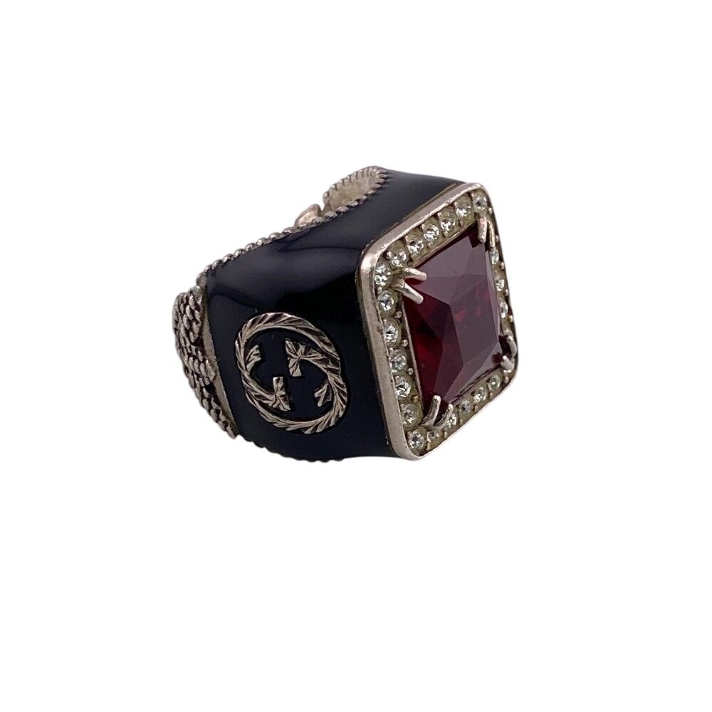 Gucci Signet Ring GG Logo — view 3