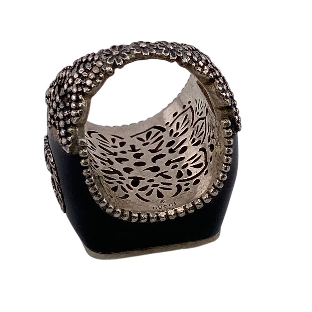 Gucci Signet Ring GG Logo — view 5