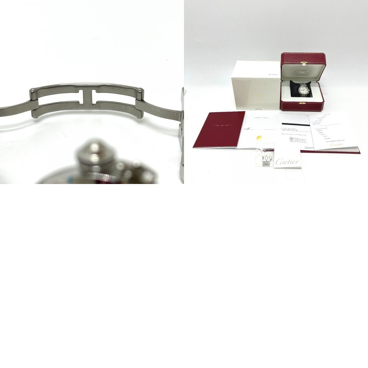 Cartier Watch Pasha C SS Silver — view 9