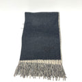 Hermes Scarf Logo Series Cashmere Black