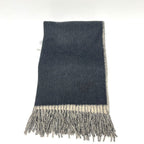 Hermes Scarf Logo Series Cashmere Black