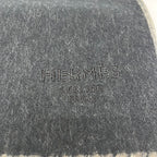 Hermes Scarf Logo Series Cashmere Black — view 2