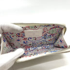Chanel Coin Case CC Logo Fragment Caviar Leather White — view 7