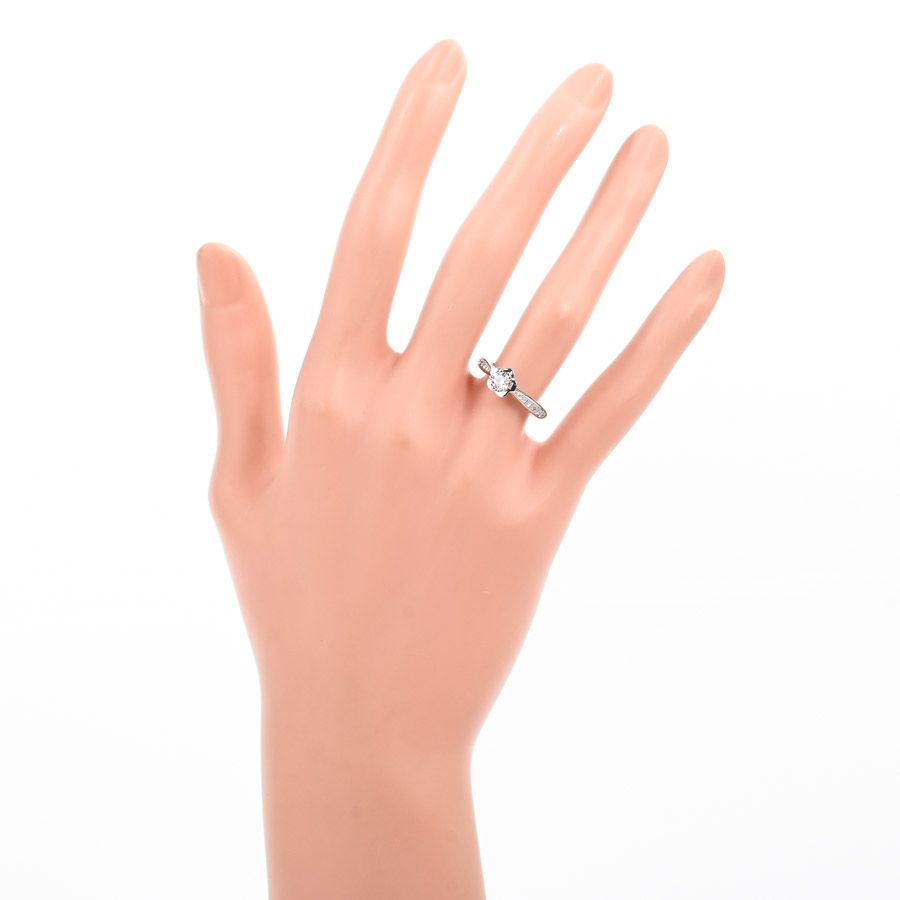 Chanel Ring Camellia Silver — view 7