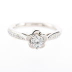 Chanel Ring Camellia Silver — view 2