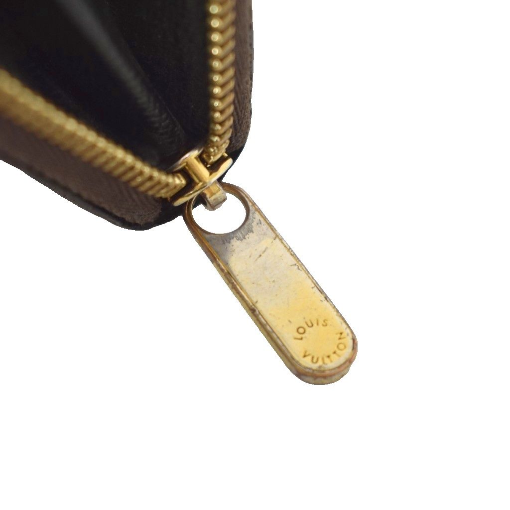 Louis Vuitton Monogram Giant Zippy Coin Purse Brown — view 6