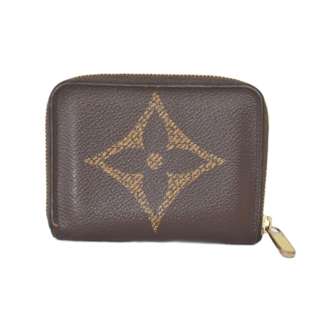 Louis Vuitton Monogram Giant Zippy Coin Purse Brown — view 2