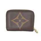 Louis Vuitton Monogram Giant Zippy Coin Purse Brown — view 2