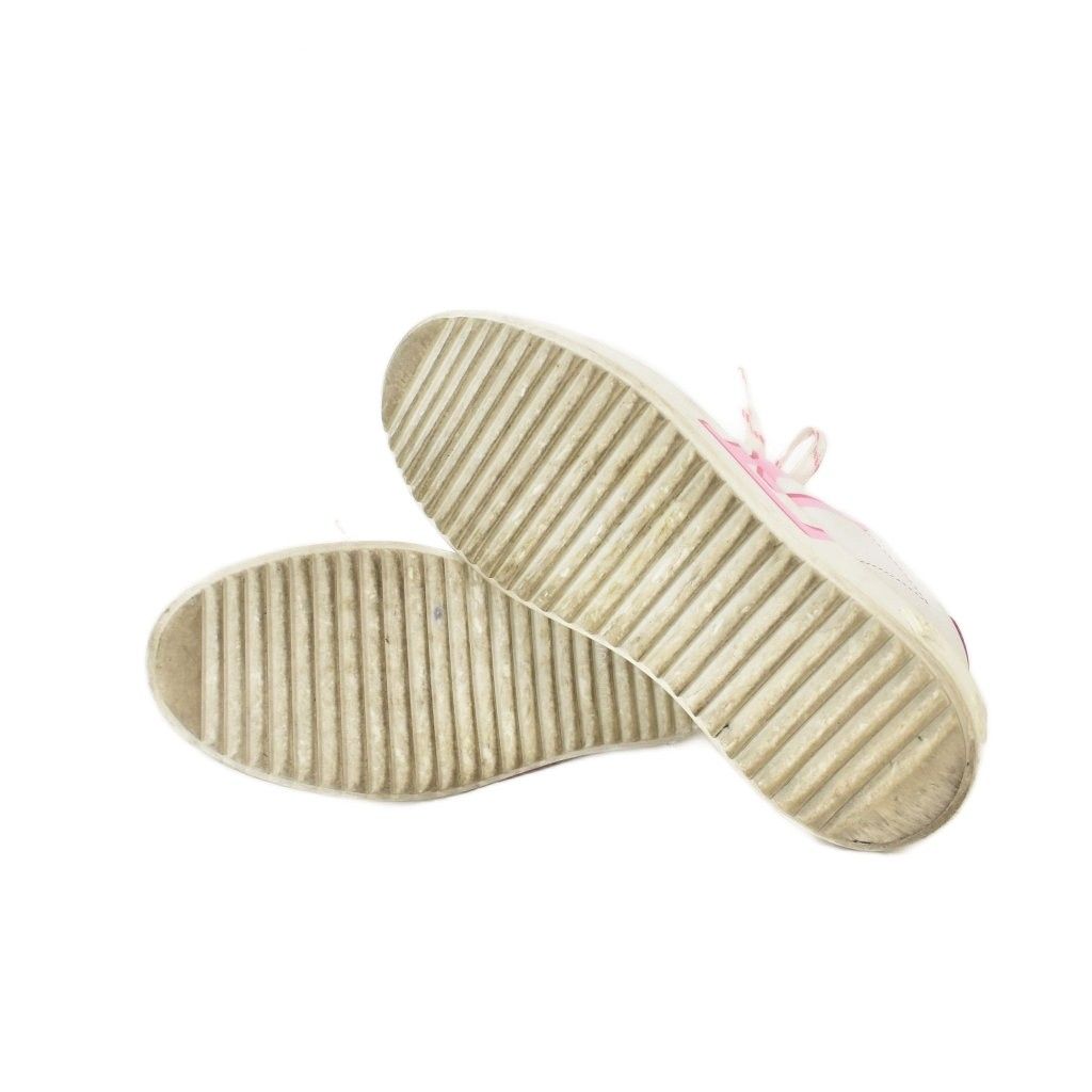 Louis Vuitton Time Out Sneaker Rose Out Line Sneakers 37.5 White — view 5