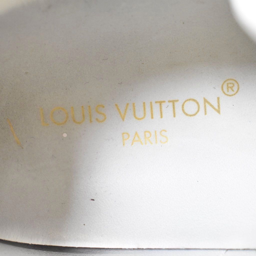 Louis Vuitton Time Out Sneaker Rose Out Line Sneakers 37.5 White — view 6