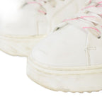 Louis Vuitton Time Out Sneaker Rose Out Line Sneakers 37.5 White — view 4