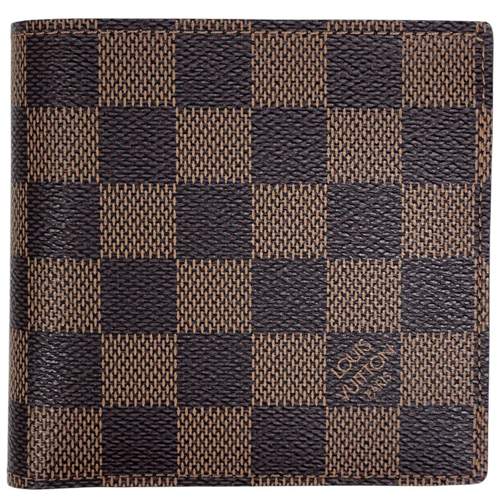 Louis Vuitton Portefeuille Marco Bifold Wallet Damier Brown
