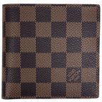Louis Vuitton Portefeuille Marco Bifold Wallet Damier Brown