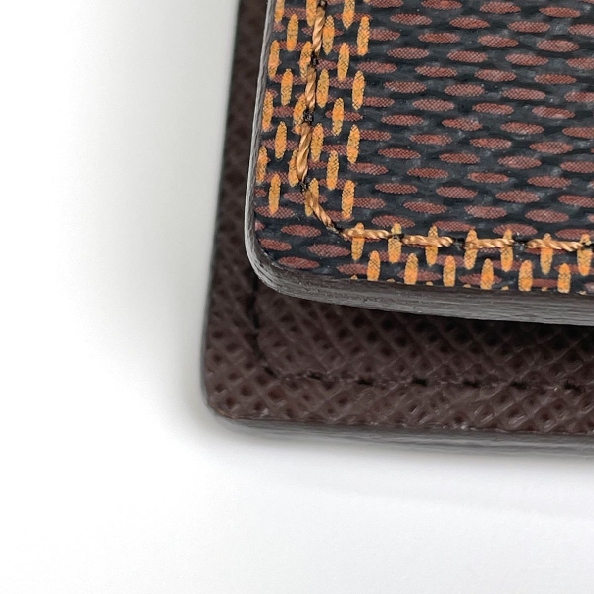 Louis Vuitton Portefeuille Marco Bifold Wallet Damier Brown — view 3