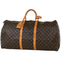 Louis Vuitton Keepall 60 Boston Bag Monogram Brown