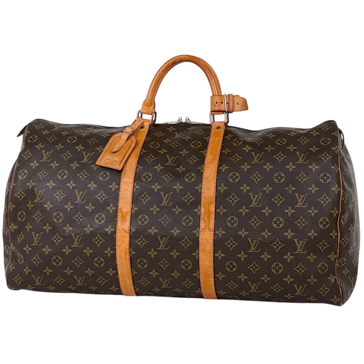 Louis Vuitton Keepall 60 Boston Bag Monogram Brown
