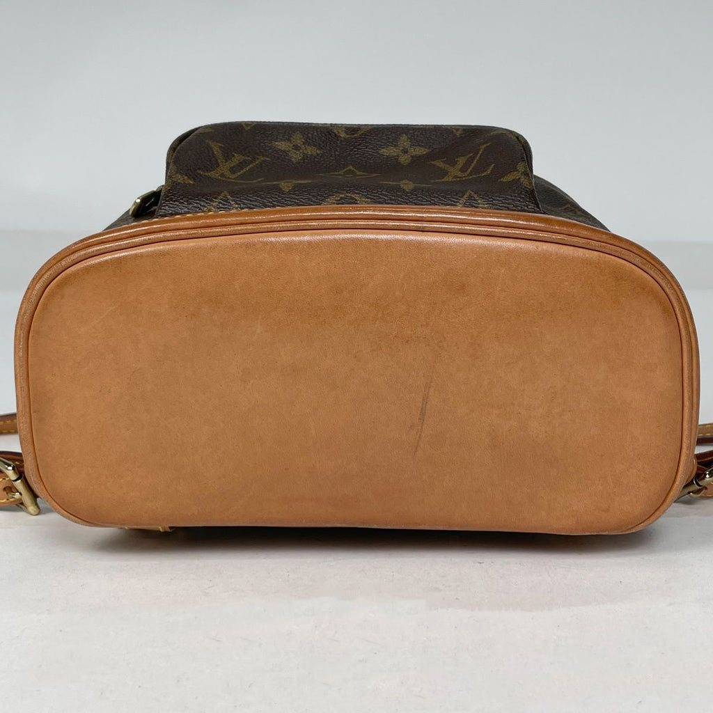 Louis Vuitton Mini Montsouris Backpack Monogram Brown — view 3