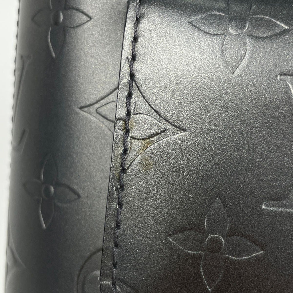 Louis Vuitton Alston Shoulder Bag Monogram Matte Noir — view 4