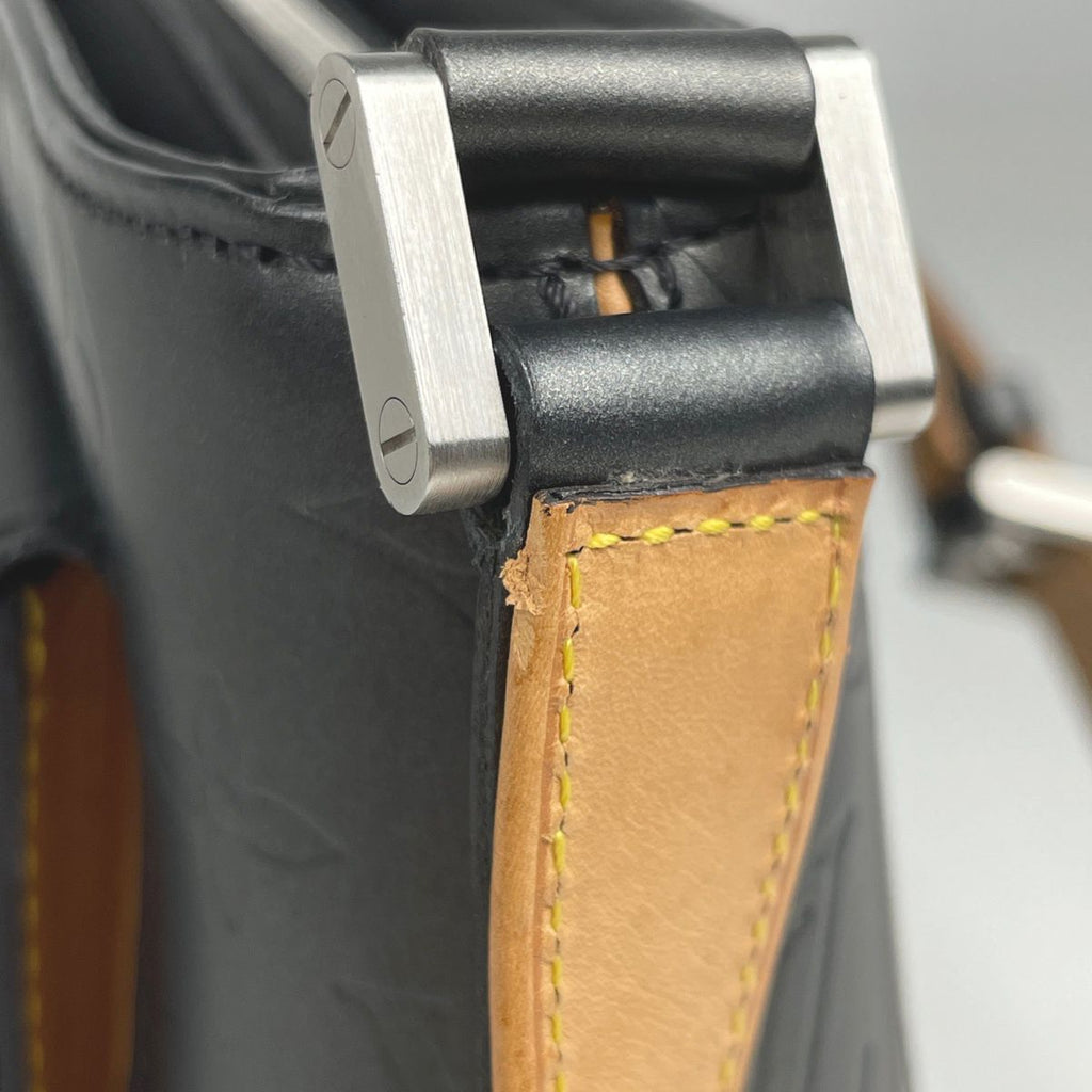 Louis Vuitton Alston Shoulder Bag Monogram Matte Noir — view 7
