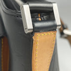 Louis Vuitton Alston Shoulder Bag Monogram Matte Noir — view 7